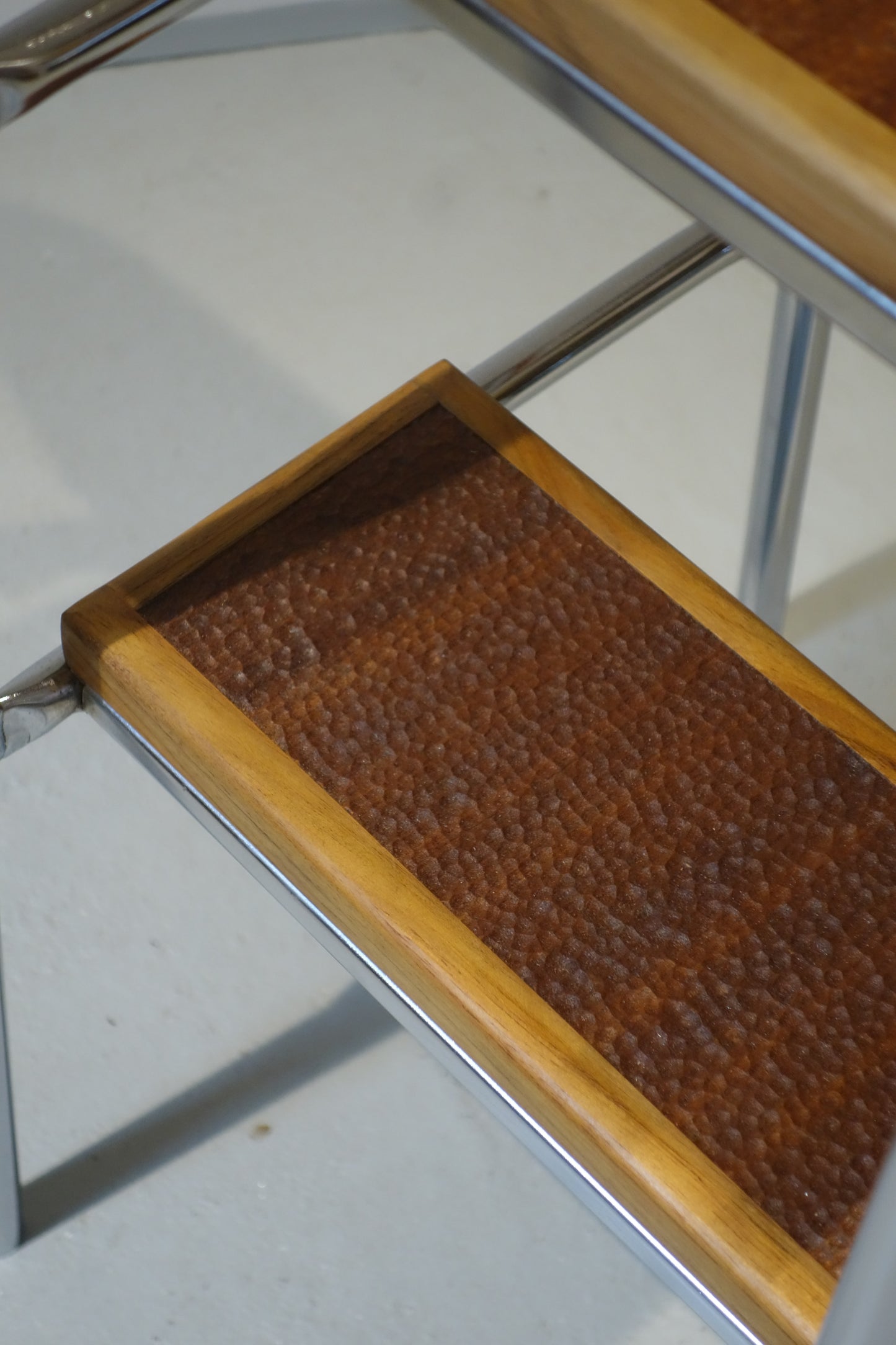 Burnt Orange Step Stool