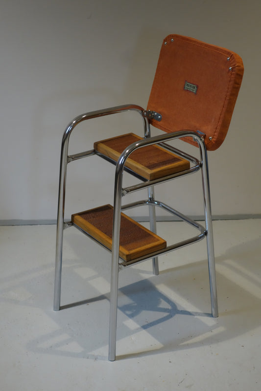Burnt Orange Step Stool