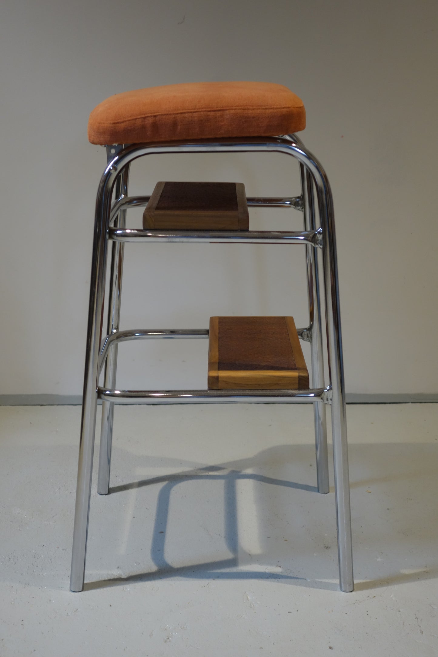 Burnt Orange Step Stool