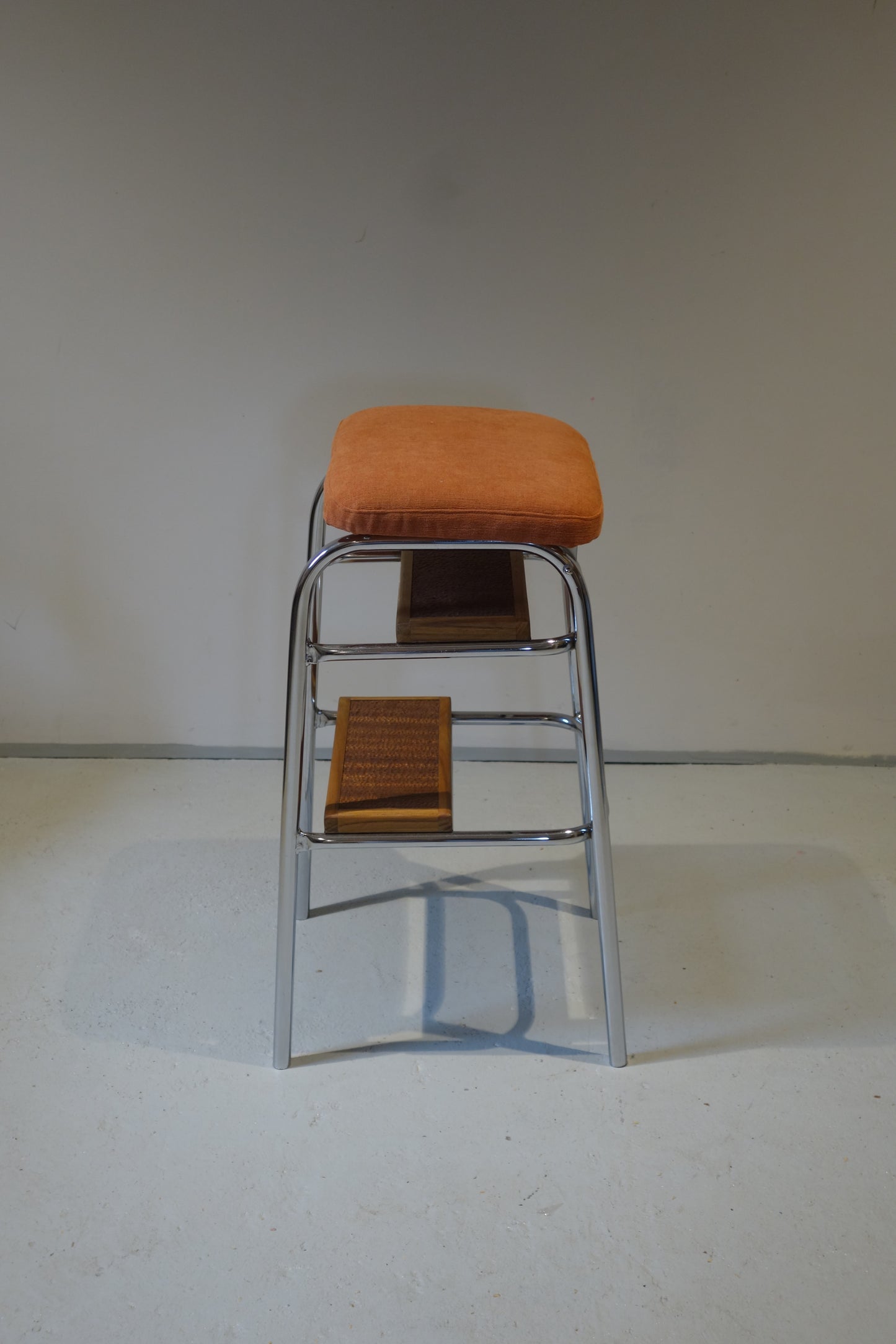Burnt Orange Step Stool