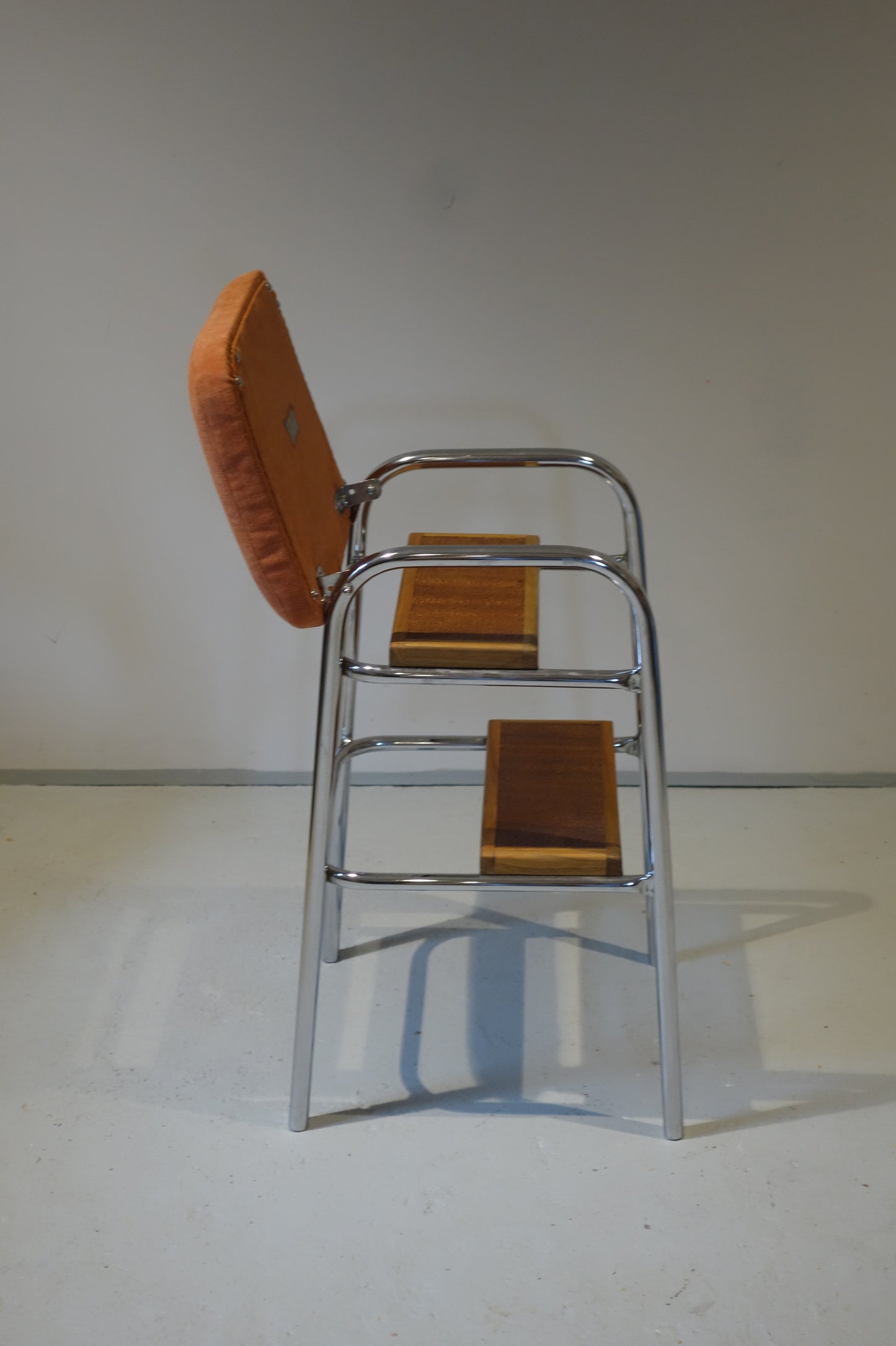 Burnt Orange Step Stool