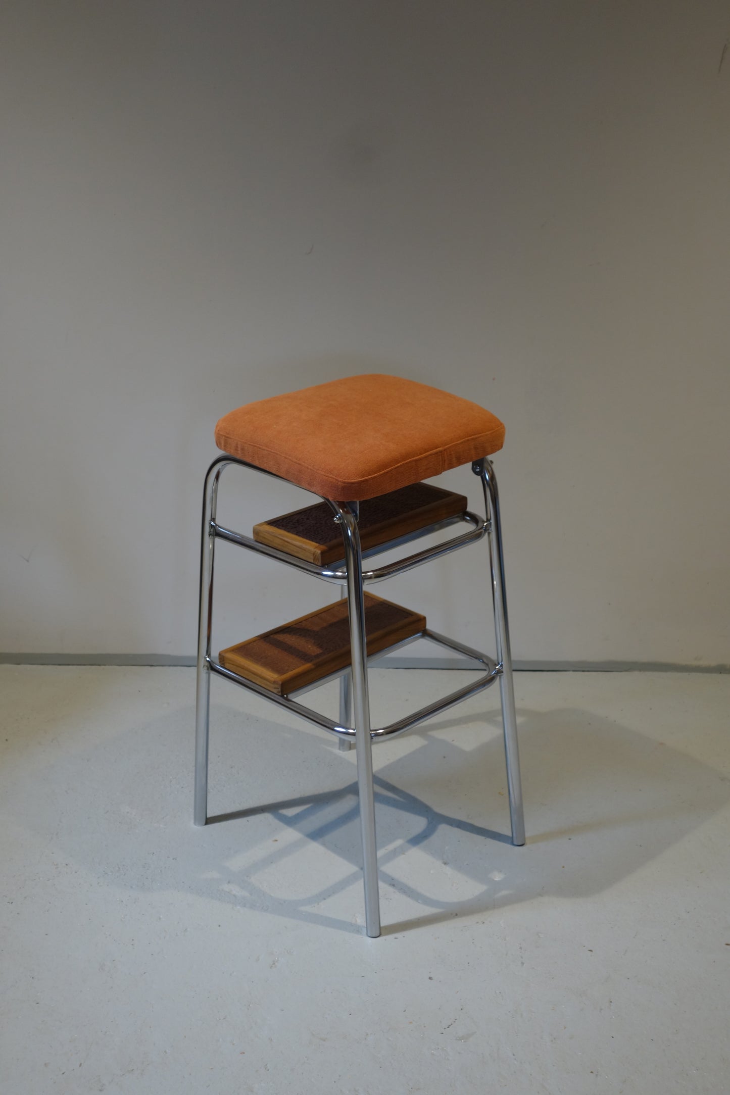 Burnt Orange Step Stool