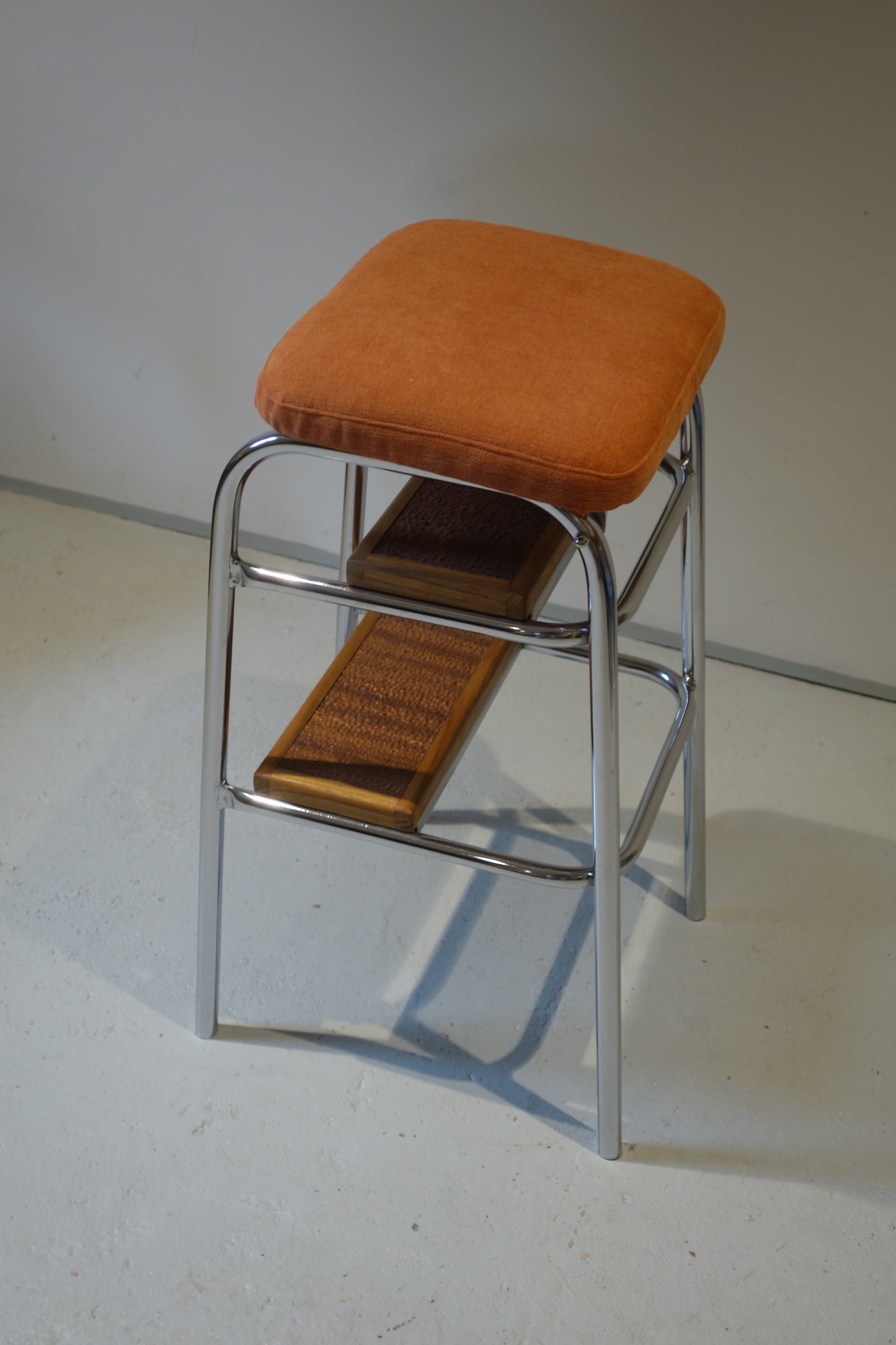 Burnt Orange Step Stool